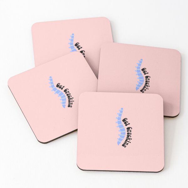 Item preview, Get Cracking - Chiropractor, back pain, fusion humor designed and sold by Crafty-Anomaly.