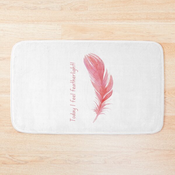 Item preview, Today I feel featherlight designed and sold by VintageArtByIda.