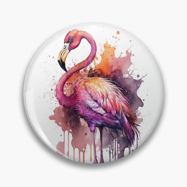 Item preview, Flamingo Ink Art designed and sold by Bondoboxy.