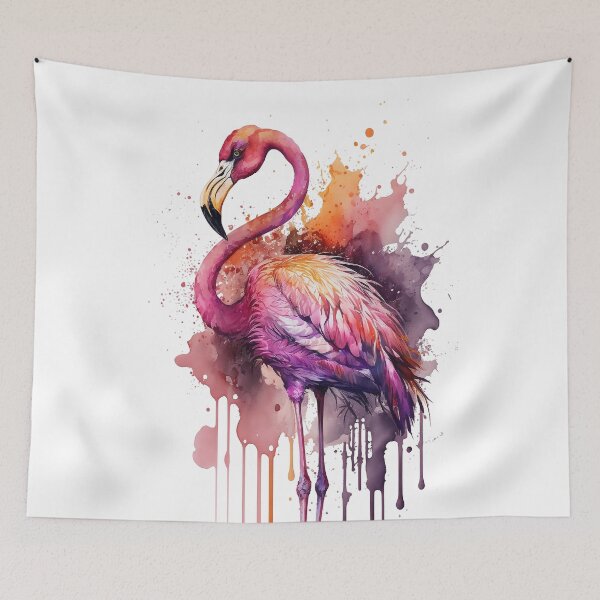 Item preview, Flamingo Ink Art designed and sold by Bondoboxy.