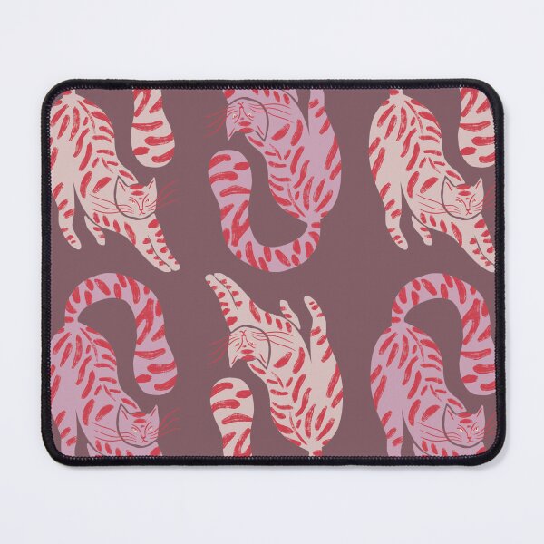 Item preview, Cute Jungle Tigers Pattern In Muted Colors Mulberry designed and sold by scorpiolane.