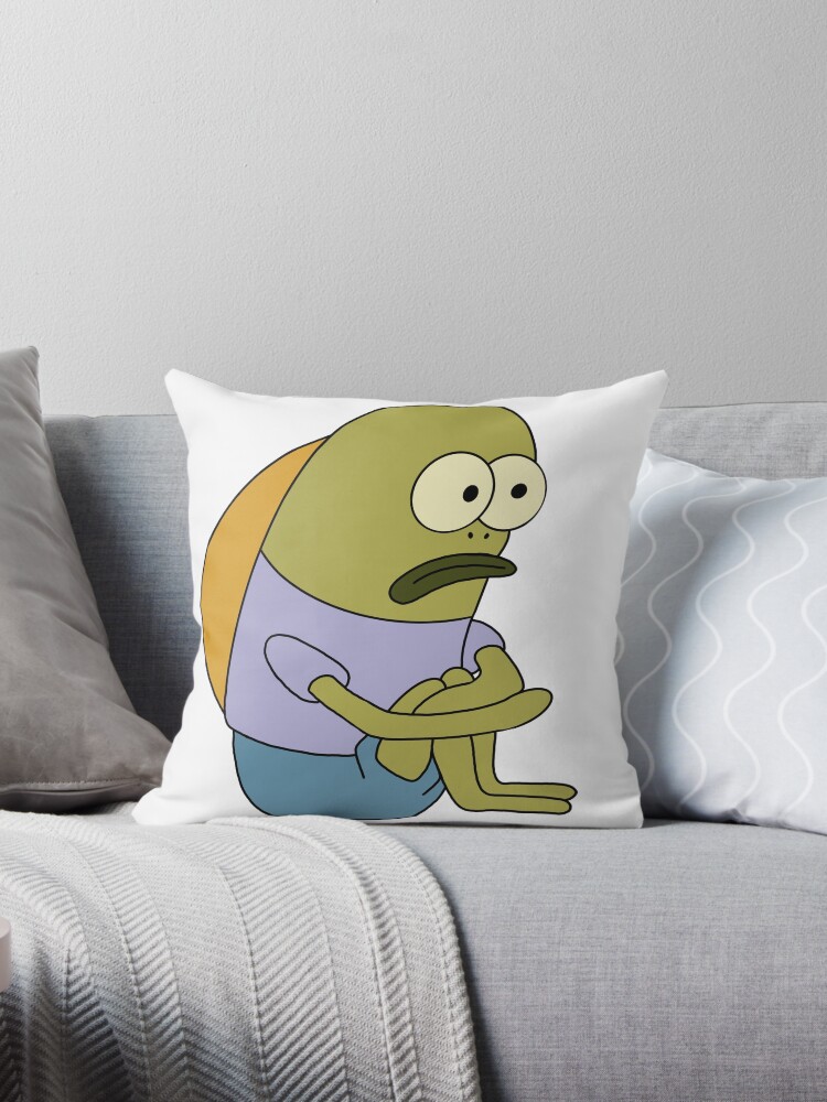 sad spongebob fish | Greeting Card