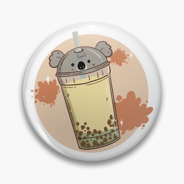 Item preview, Cute Koala Boba tea designed and sold by dewdabbledesign.