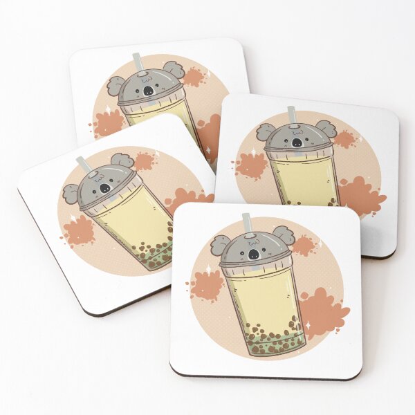 Item preview, Cute Koala Boba tea designed and sold by dewdabbledesign.