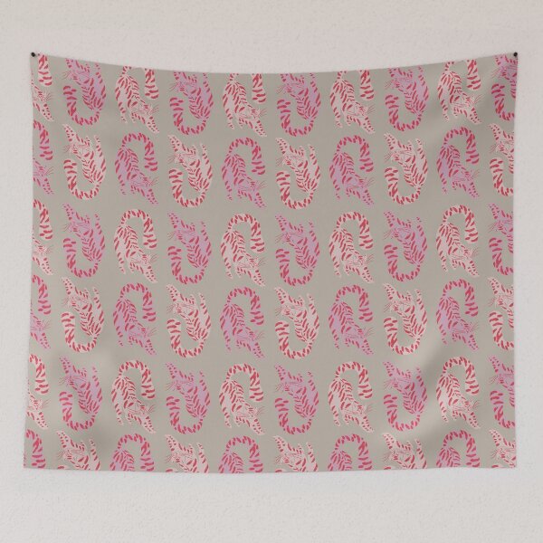 Item preview, Cute Jungle Tigers Pattern In Muted Colors Light Taupe designed and sold by scorpiolane.
