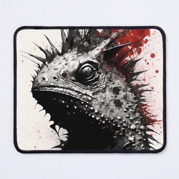 Item preview, Ink Painting of Horned Lizard designed and sold by TortillaChief.