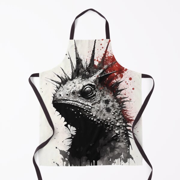 Item preview, Ink Painting of Horned Lizard designed and sold by TortillaChief.