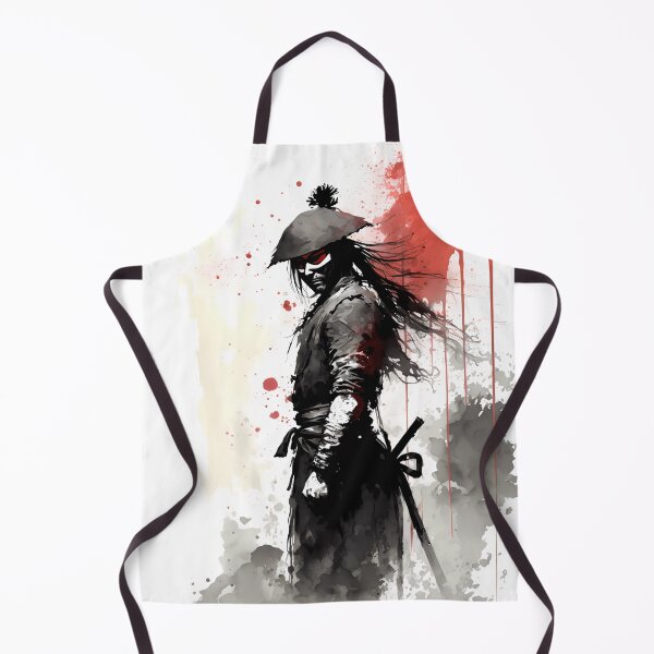 Item preview, Inky Samurai Standing Watch designed and sold by TortillaChief.