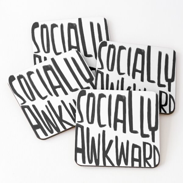 Item preview, Socially Awkward designed and sold by badlydrawnbabe.