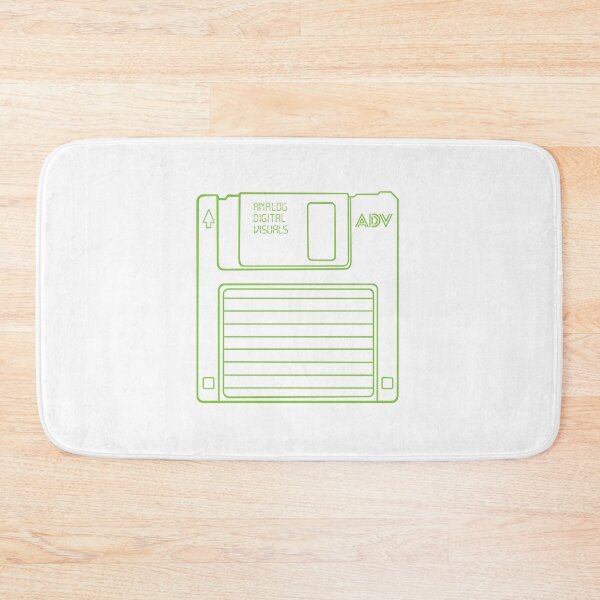 Item preview, Save Icon Floppy Disk Y2K Tee (Yellow-Green Lines) Analog/ Computer designed and sold by analogdigitalvz.