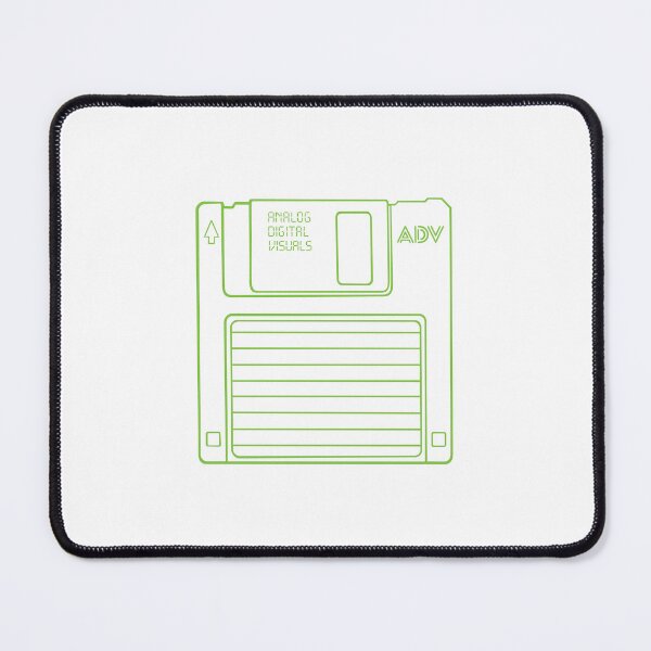 Item preview, Save Icon Floppy Disk Y2K Tee (Yellow-Green Lines) Analog/ Computer designed and sold by analogdigitalvz.