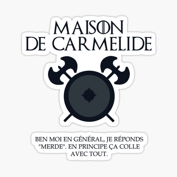Maison de Carmélide - Kaamelott Sticker