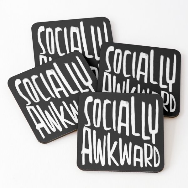 Item preview, Introvert Life, Socially Awkward designed and sold by badlydrawnbabe.