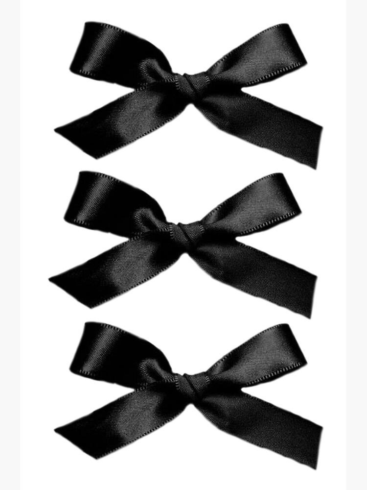 Coquette ribbon bows | Photographic Print