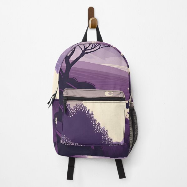 Item preview, A Vision of Perfection in a Purple and White Vector Art Landscape designed and sold by Digital-Dreamer.