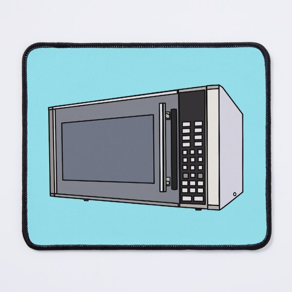 Item preview, Microwave cartoon illustration designed and sold by Misscartoon.