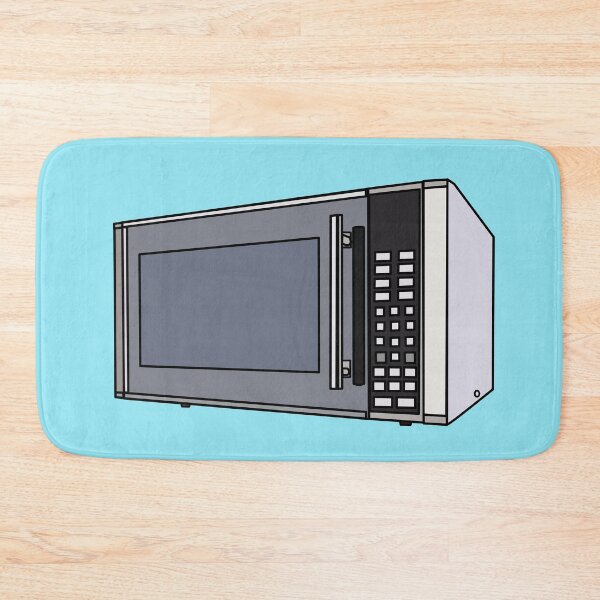 Item preview, Microwave cartoon illustration designed and sold by Misscartoon.