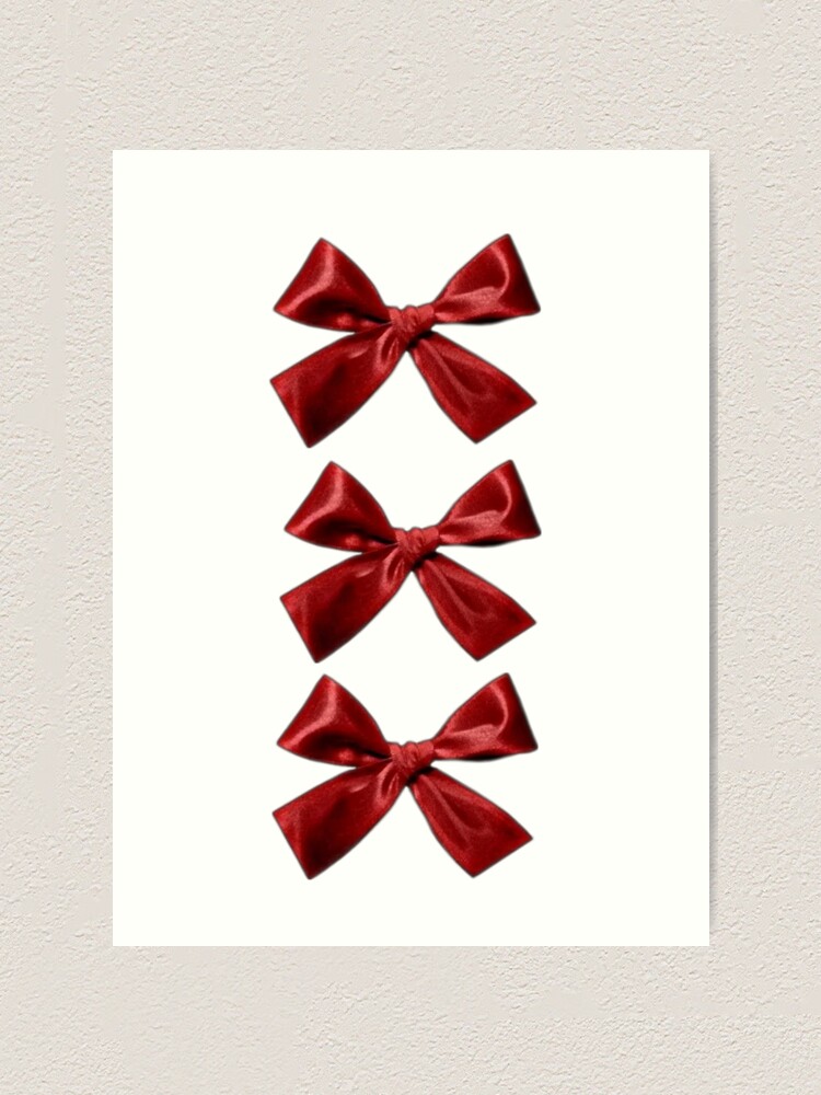 Coquette balletcore ribbon bow  Greeting Card for Sale by Pixiedrop