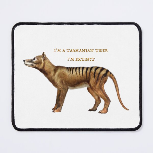 Item preview, A beautiful Extinct Tasmanian Tiger designed and sold by ThundRDownunder.