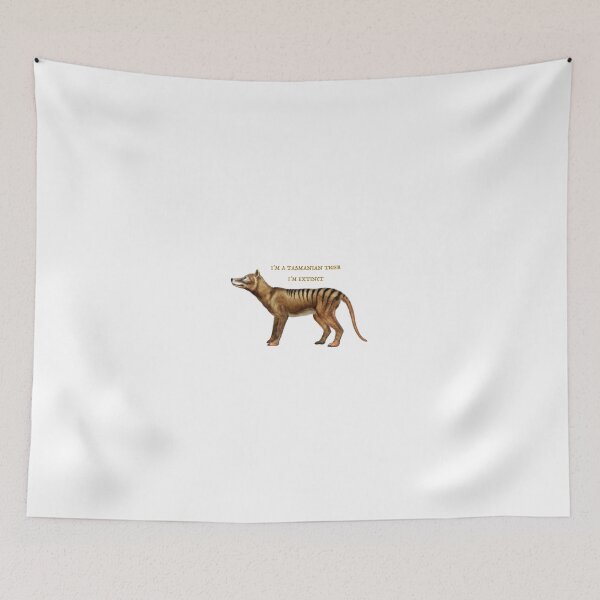 Item preview, A beautiful Extinct Tasmanian Tiger designed and sold by ThundRDownunder.