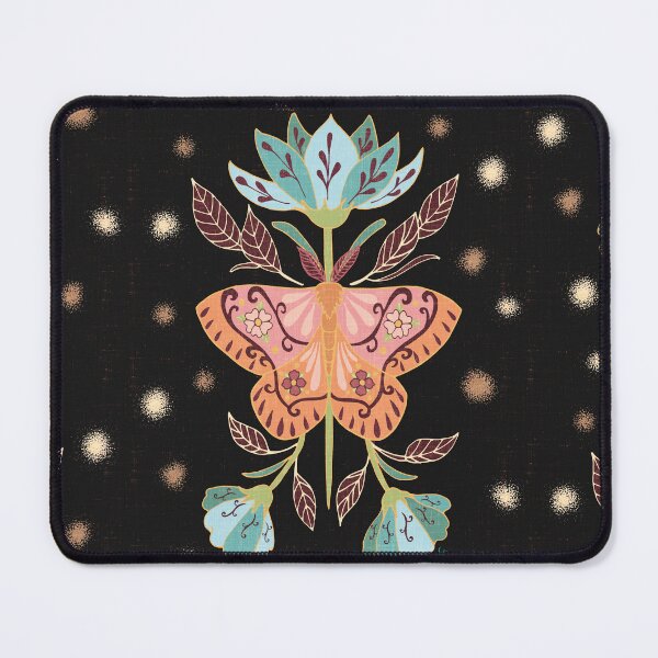 Item preview, Sakura Moth, black BG designed and sold by AcuaLea.