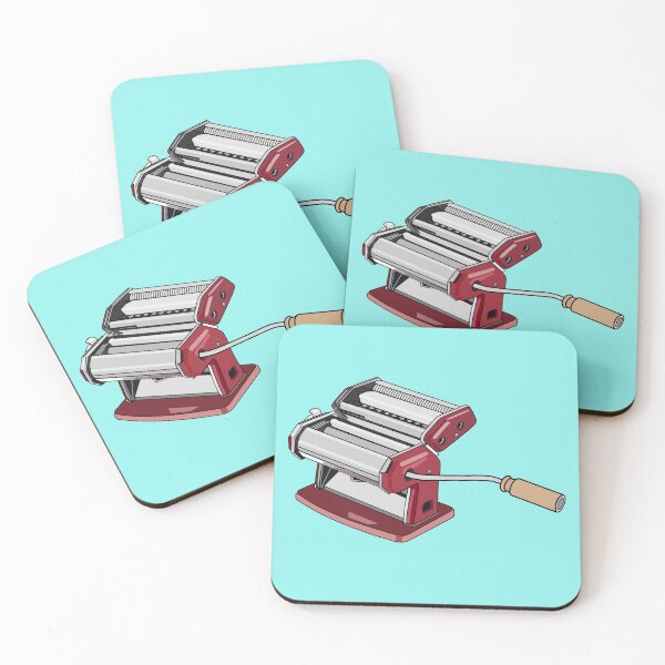 Item preview, Pasta maker cartoon illustration designed and sold by Misscartoon.