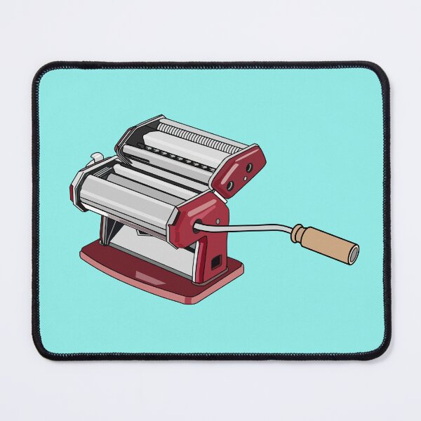 Item preview, Pasta maker cartoon illustration designed and sold by Misscartoon.