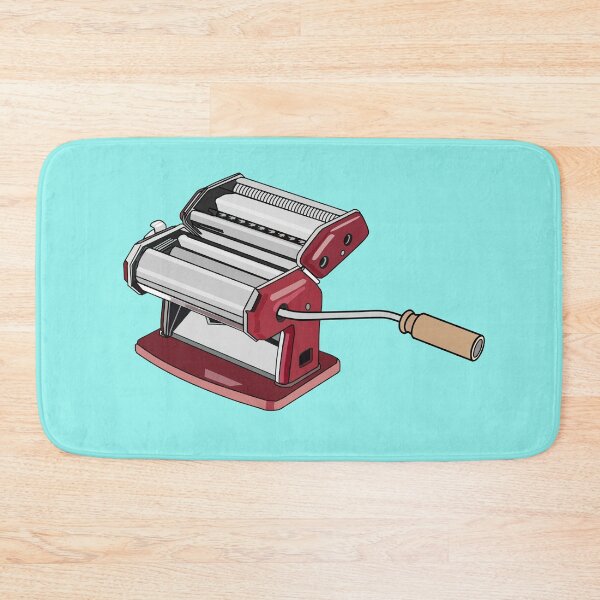 Item preview, Pasta maker cartoon illustration designed and sold by Misscartoon.