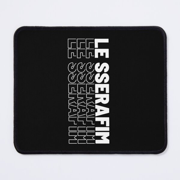 Item preview, LE SSERAFIM Typography  designed and sold by AliffStudio.