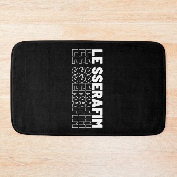 Item preview, LE SSERAFIM Typography  designed and sold by AliffStudio.