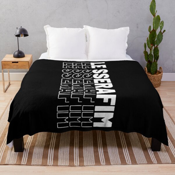 Item preview, LE SSERAFIM Typography designed and sold by AliffStudio.