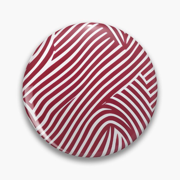 Item preview, Maroon Red and White Wavy Abstract stripes designed and sold by Zeph1.