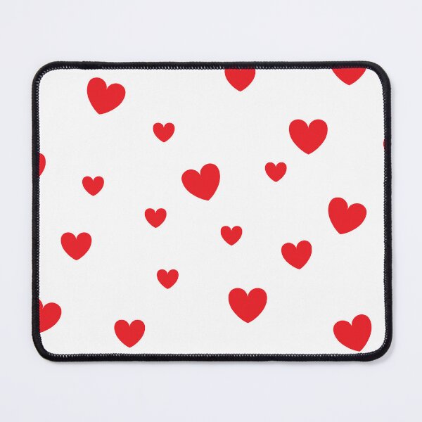 Item preview, Red Heart Confetti - White Background  designed and sold by ROCSHome.