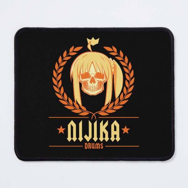 Item preview, BOCCHI THE ROCK!: NIJIKA DRUMS designed and sold by FunGangStore.