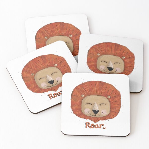 Item preview, Loin Roar face designed and sold by dewdabbledesign.