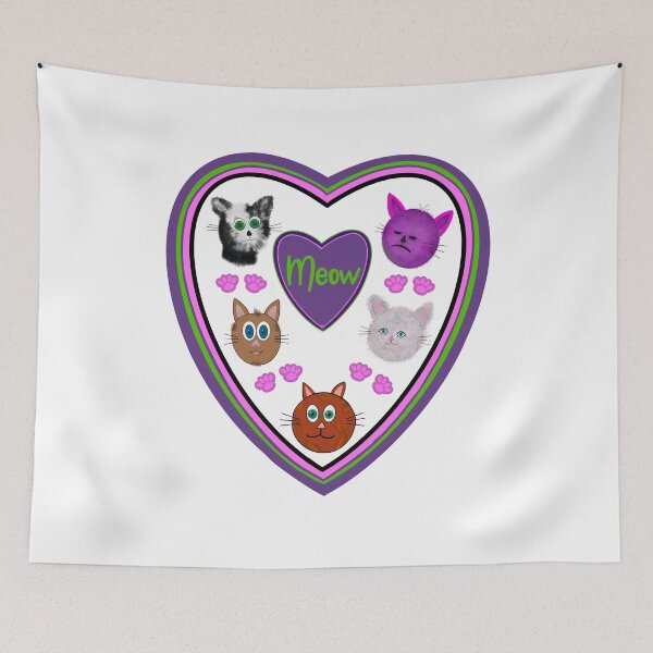 Item preview, Hearty Meow designed and sold by clounewcomb.