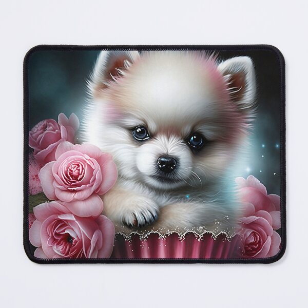 Item preview, Pomsky Rose Art designed and sold by Nocturne  Paws.