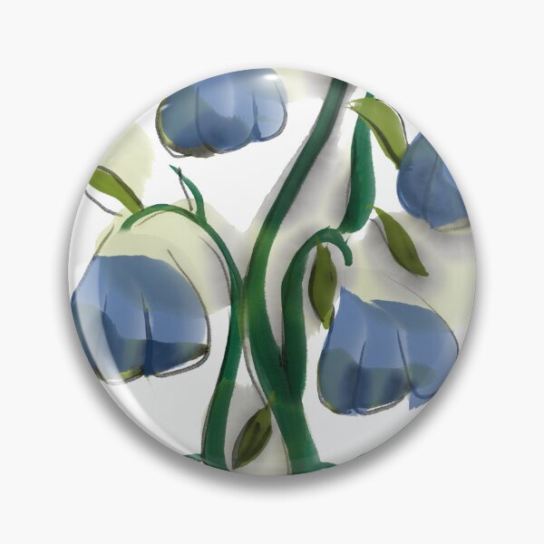 Item preview, Blue flower designed and sold by StudioMasha.