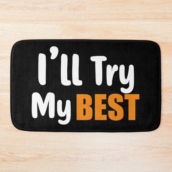 Item preview, Colorful I'll try my Best Christian Design designed and sold by brixx rb.