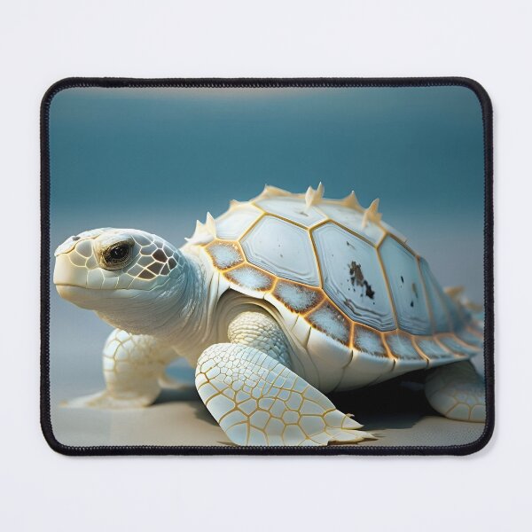 Item preview, A Radiance of White and Gold: A Majestic Sea Turtle designed and sold by Digital-Dreamer.