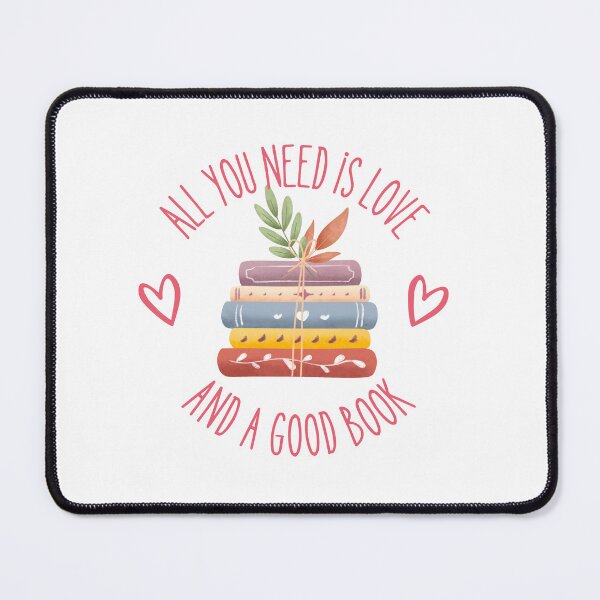 Item preview, All you need is love and a good book designed and sold by River Graphic Design.