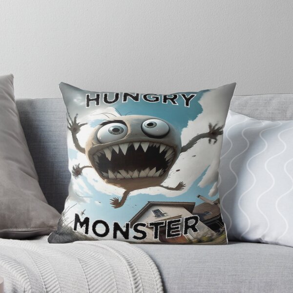 Item preview, Hungry Monster designed and sold by TripleEdge22.