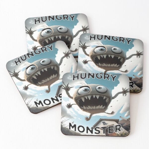 Item preview, Hungry Monster designed and sold by TripleEdge22.