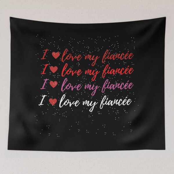 Item preview, I Love My Fiancee designed and sold by Amar4Ser.