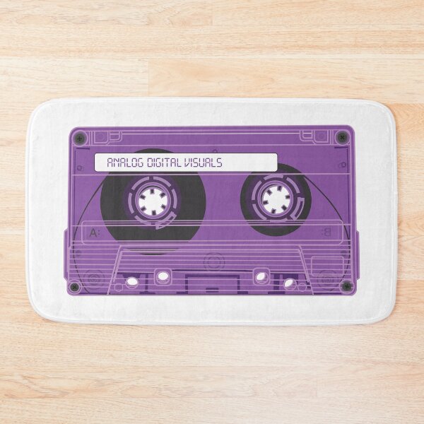 Item preview, Cassette Tape Graphic (Royal Purple Colorway) Analog / Music designed and sold by analogdigitalvz.