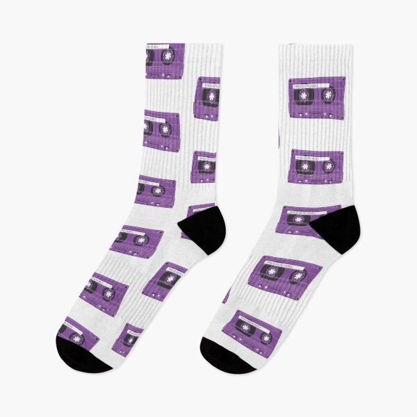 Item preview, Cassette Tape Graphic (Royal Purple Colorway) Analog / Music designed and sold by analogdigitalvz.