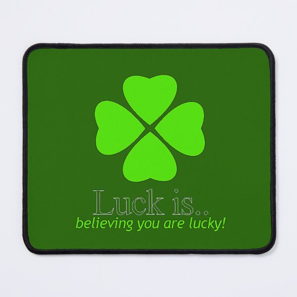 Item preview, Lucky is believing you are luck, lucky man designed and sold by sbrstore.