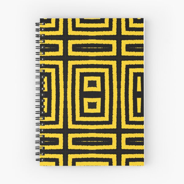 Item preview, HIGHLY Visible Yellow and Black Line Kaleidoscope pattern (Seamless) 22 designed and sold by Swabcraft.