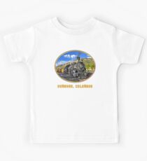 Durango, Colorado Railway - Durango - Silverton Steam Train Kids Tee