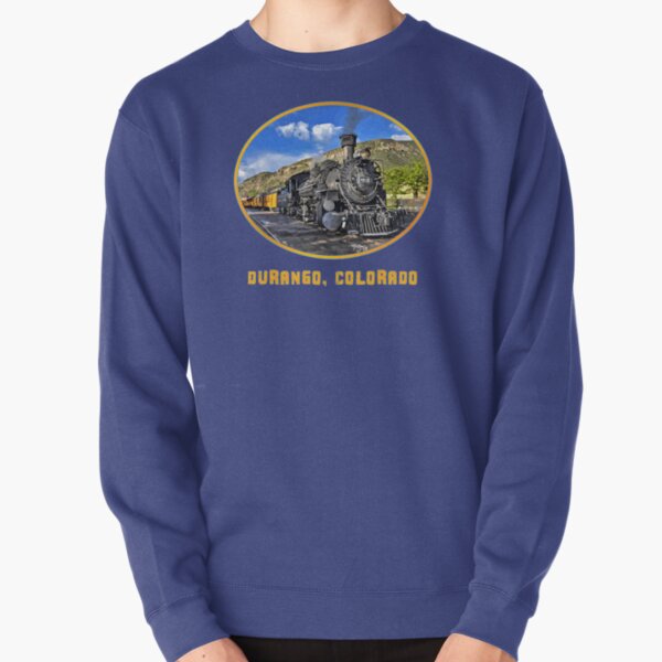 Durango, Colorado Railway - Durango - Silverton Steam Train Pullover Sweatshirt